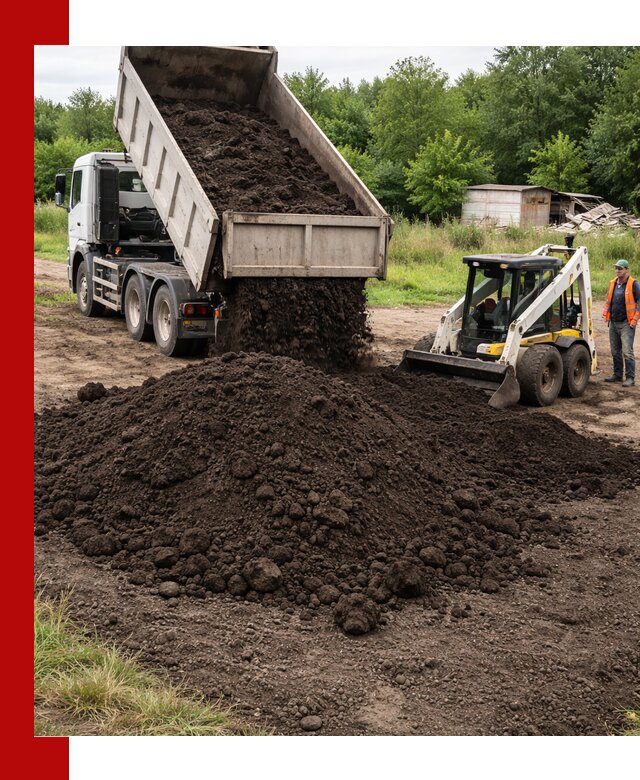 Поставка плодородной земли с доставкой самосвалом в Тихорецке
