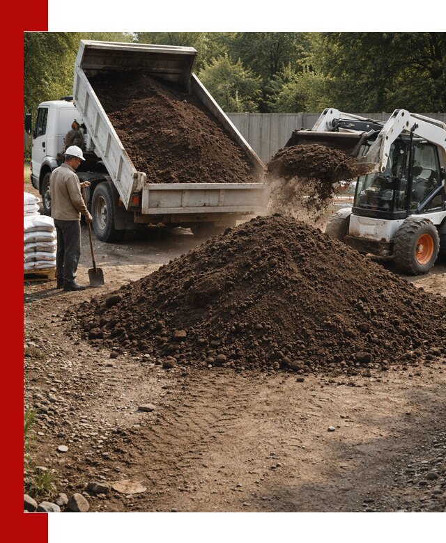 Доставка растительного грунта в Тихорецке от производителя оптом и в розницу