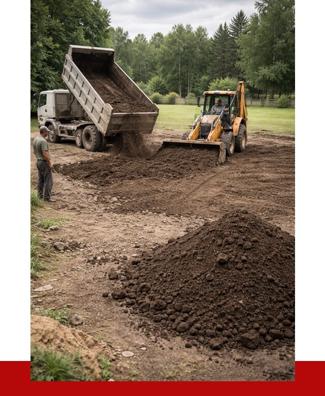 Грунт для выравнивания участка в Тихорецке от 1237 р. | ПРОНЕРУДТхр