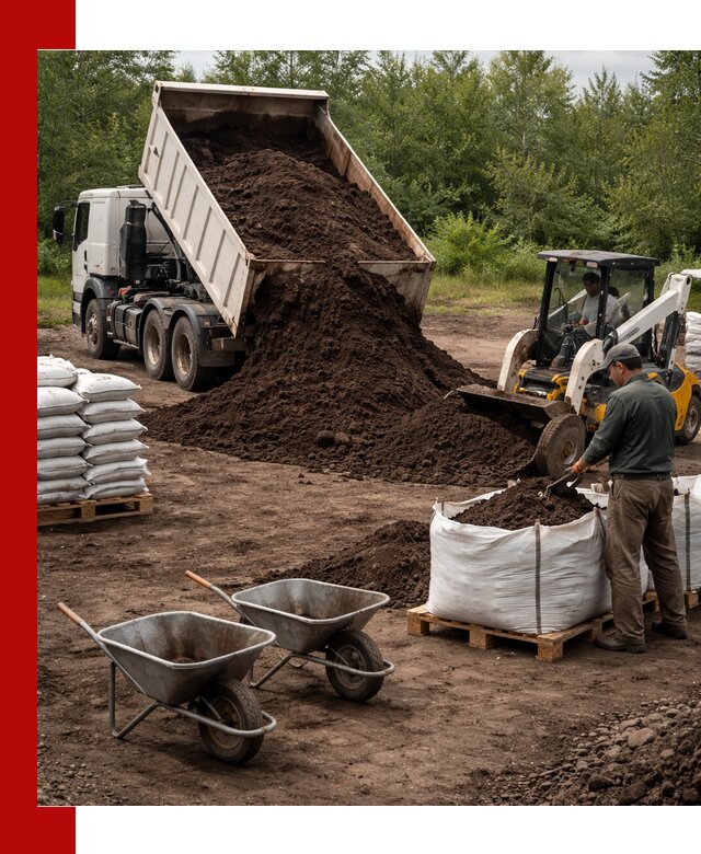 Доставка и продажа торфогрунта в Тихорецке оптом и в розницу