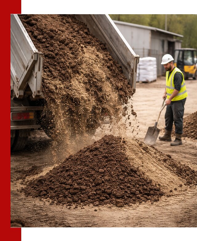 Доставка торфо-песчаной смеси в Тихорецке для строительства и озеленения