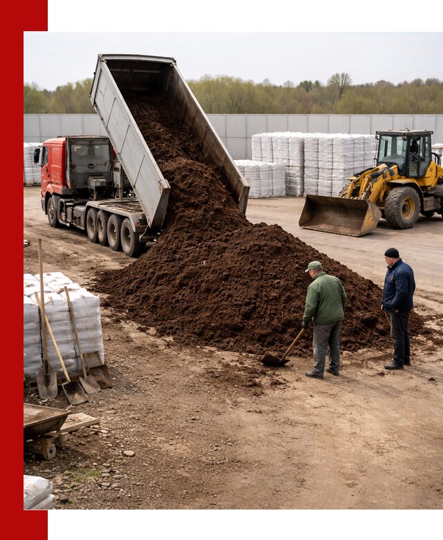 Доставка торфяных смесей оптом и в розницу в Тихорецке
