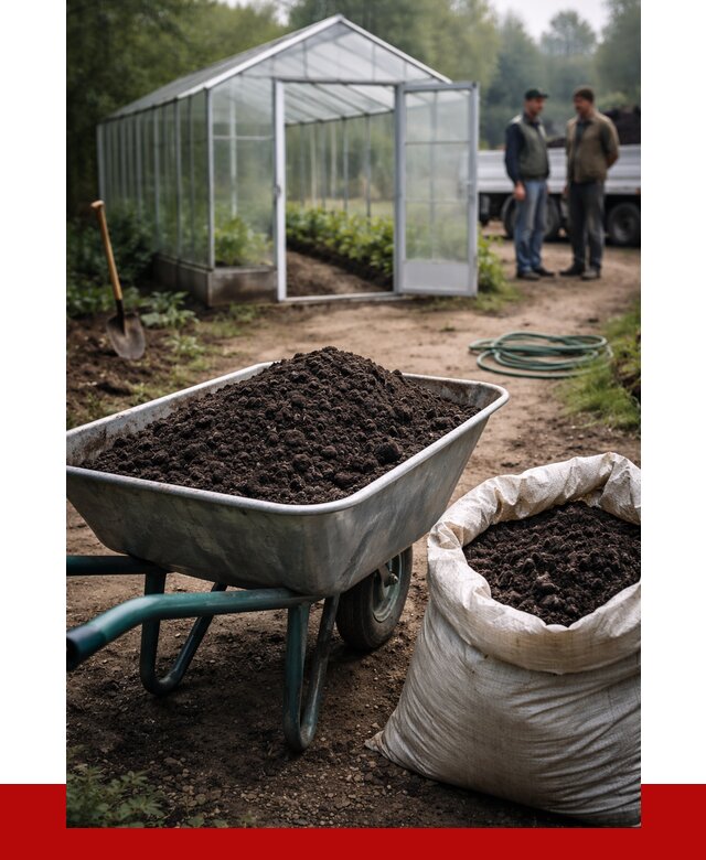 Чернозем для теплицы в Тихорецке с доставкой от 1546 р. | ПРОНЕРУДТхр