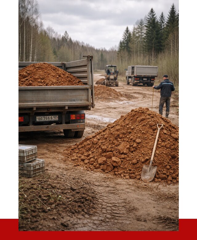 Глина и суглинки в Тихорецке от 4638 р. за куб | ПРОНЕРУДТхр