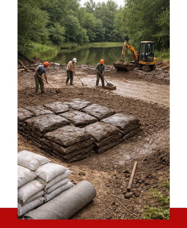 Купить глину для пруда в Тихорецке от 4638 р. с доставкой | ПРОНЕРУДТхр