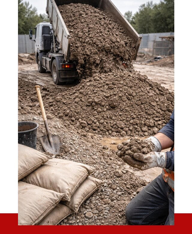 Купить глина для засыпки в Тихорецке от 1237 р. за куб | ПРОНЕРУДТхр