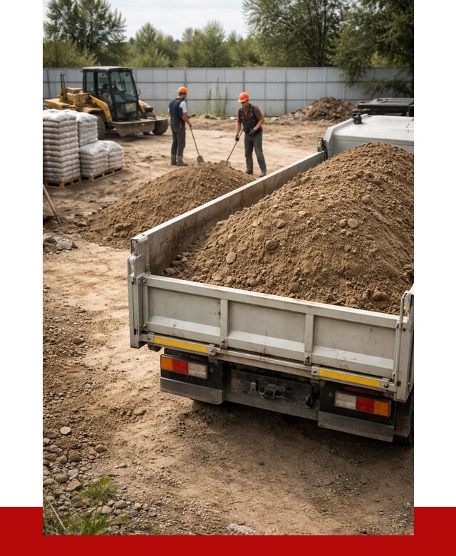 Супесь с доставкой в Тихорецке от 2525 р. за куб | ПРОНЕРУДТхр
