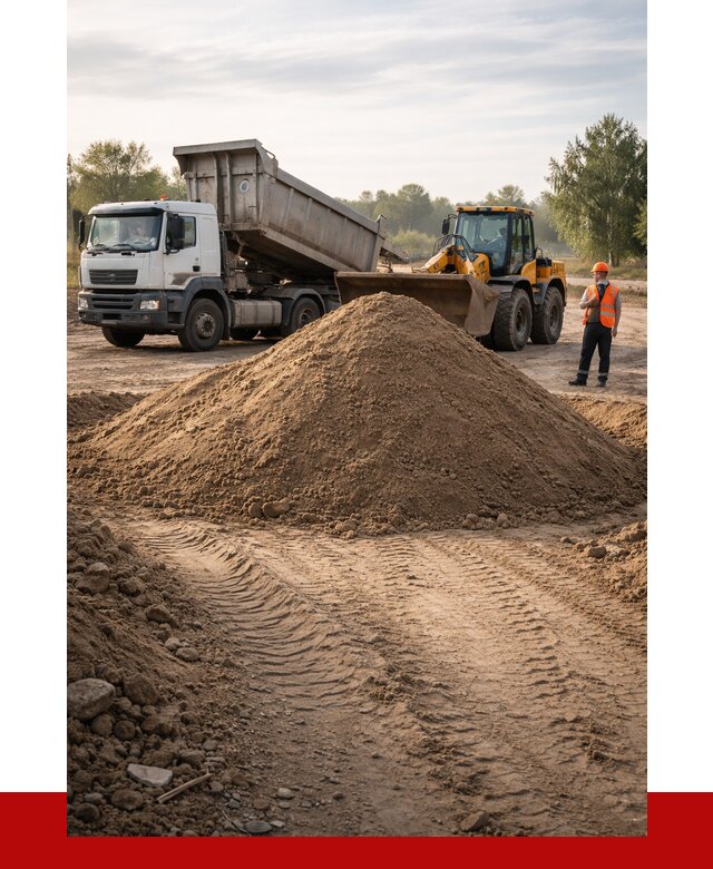 Купить песчаный грунт с доставкой в Тихорецке от 4329 р. | ПРОНЕРУДТхр