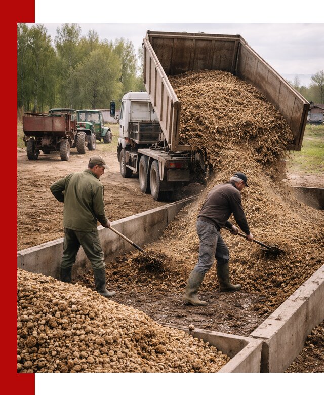 Куриный помет с доставкой в Тихорецке оптом и в розницу