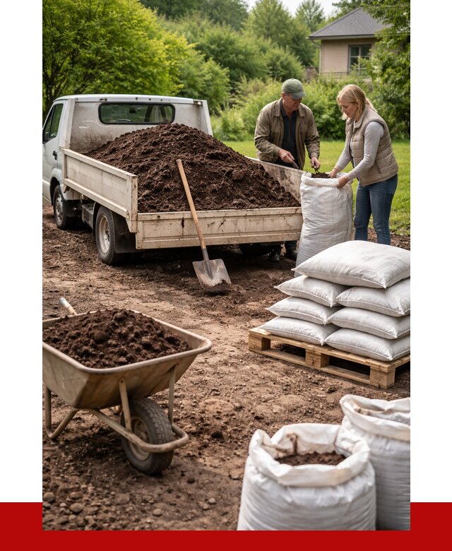 Перегной в мешках с доставкой в Тихорецке от 2268 р. | ПРОНЕРУДТхр