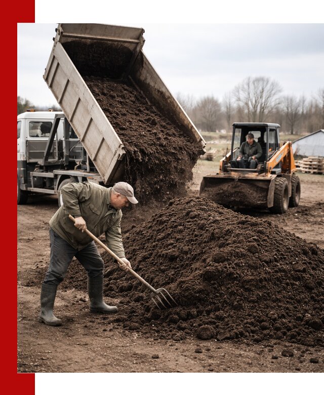 Доставка и продажа перегноя в Тихорецке быстро и дешево
