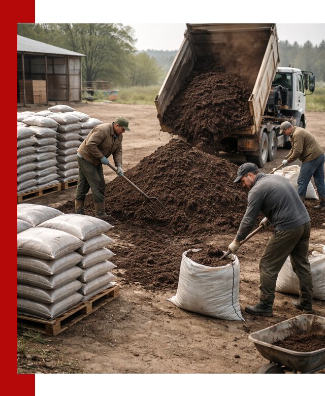 Доставка компоста оптом и в розницу в Тихорецке