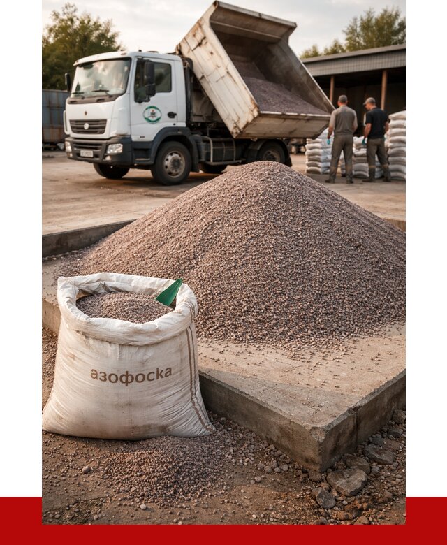 Купить азофоска в Тихорецке с доставкой от 1237 р. за куб | ПРОНЕРУДТхр