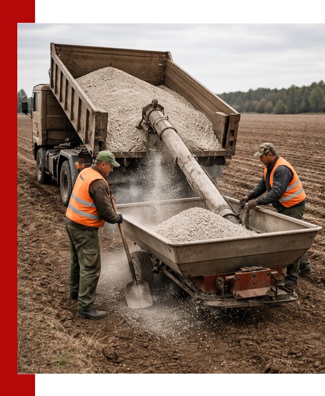Доставка и продажа суперфосфата оптом и в розницу в Тихорецке