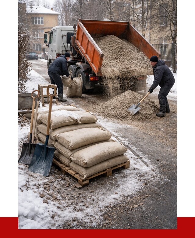 Противогололедные материалы оптом в Тихорецке от 4329 р. | ПРОНЕРУДТхр