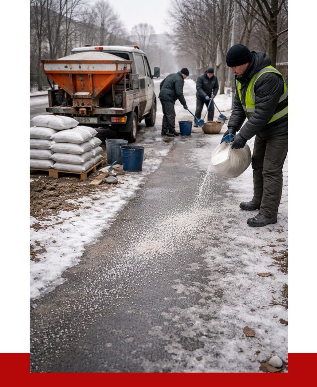 Реагент против гололеда в Тихорецке с доставкой от 4638 р. | ПРОНЕРУДТхр