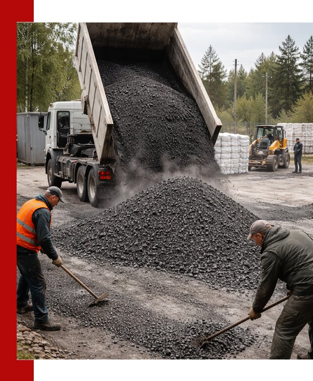 Доставка и продажа асфальтного гранулята в Тихорецке