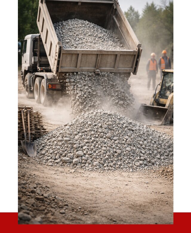 Купить дробленый бетон в Тихорецке от 1752 р./куб | ПРОНЕРУДТхр
