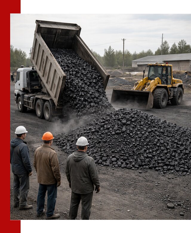 Доставка угля антрацита в Тихорецке с самосвалами и погрузкой