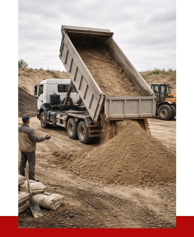 Доставка самосвалом 20 кубов в Тихорецке от 7730 р. | ПРОНЕРУДТхр