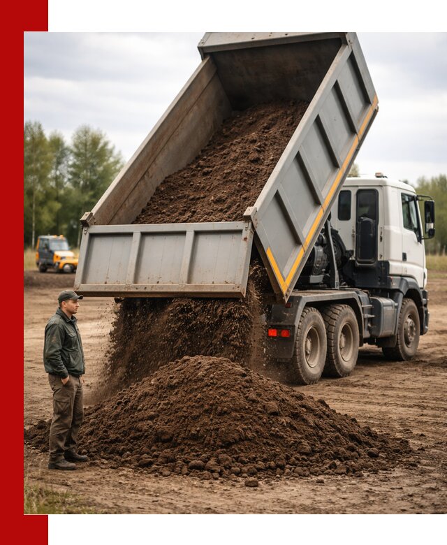 Аренда самосвала с водителем в Тихорецке для сыпучих грузов и навоза