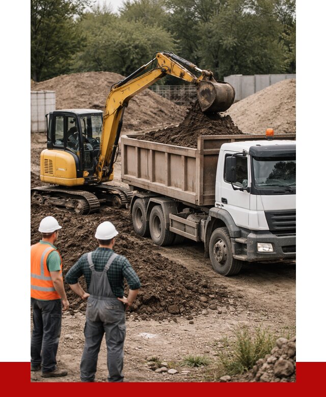 Вывоз грунта в Тихорецке от 4638 р. самосвалом | ПРОНЕРУДТхр