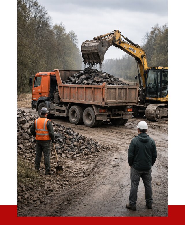 Вывоз асфальта в Тихорецке от 4638 р. самосвалом ПРОНЕРУДТхр
