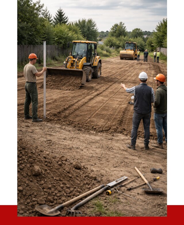 Планировка участка грунтом в Тихорецке от 4638 р ПРОНЕРУДТхр