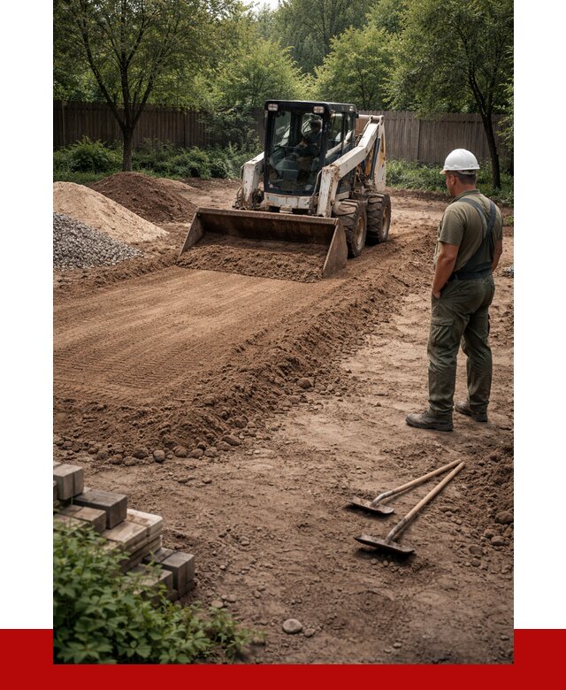 Выравнивание участка под ключ в Тихорецке от 3607 р. | ПРОНЕРУДТхр